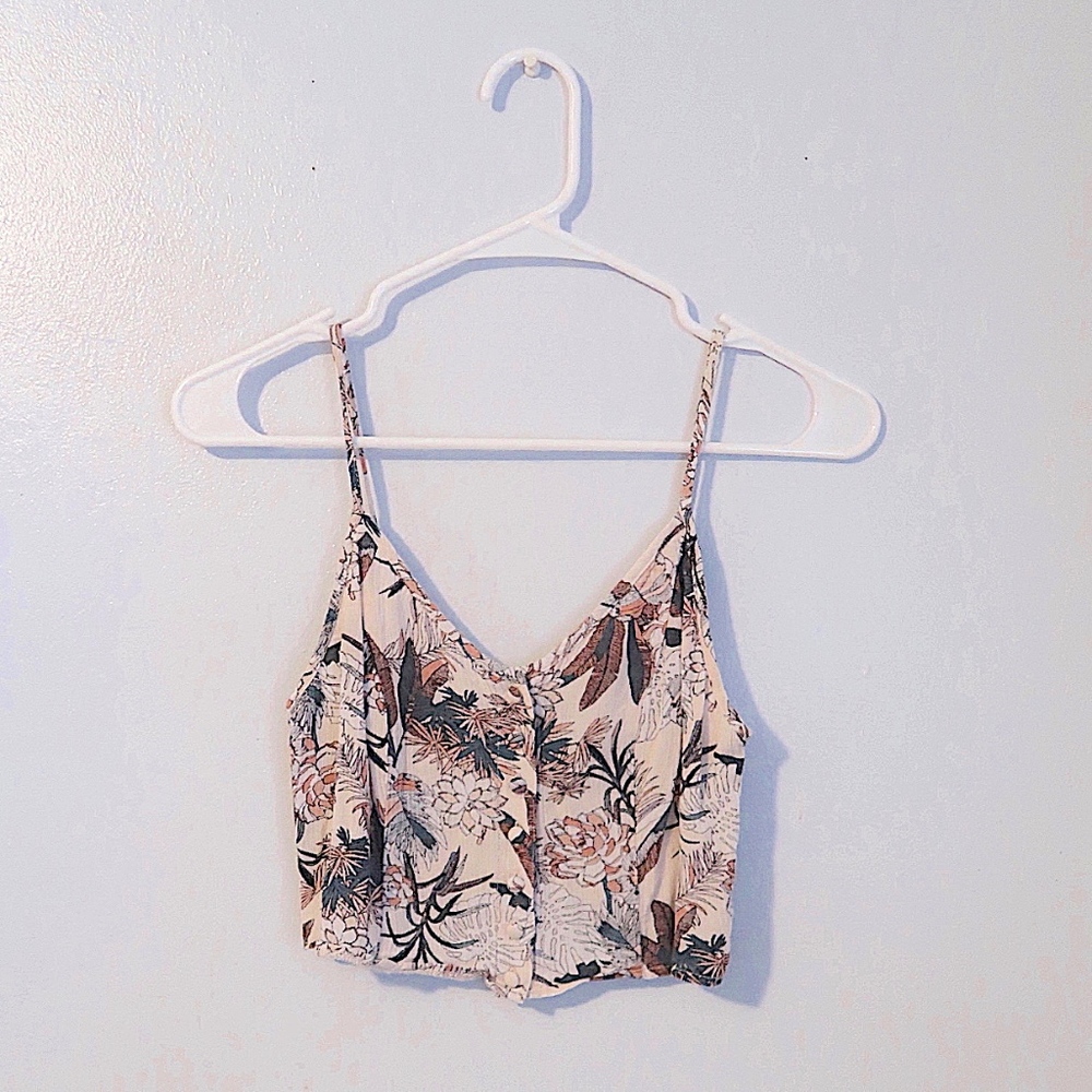 Floral Crop Top
